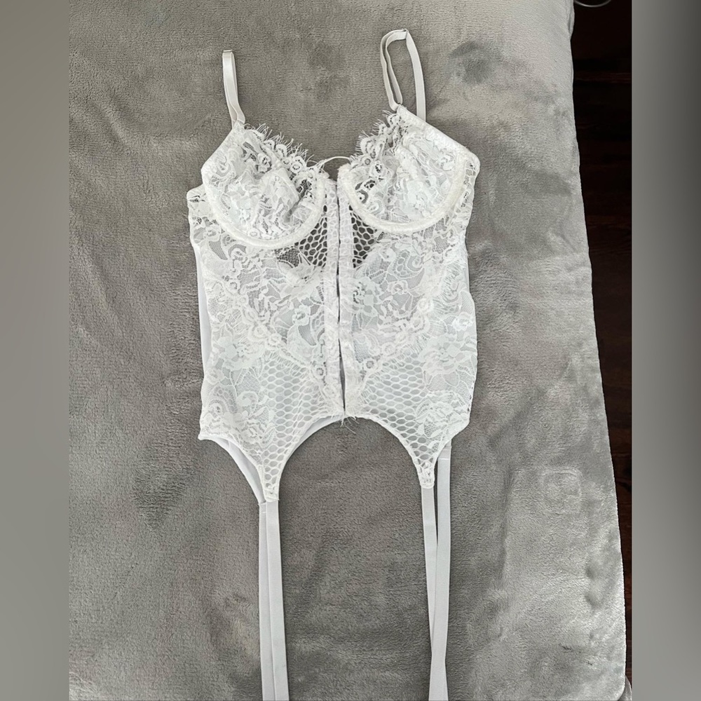 White Lingerie Type Top